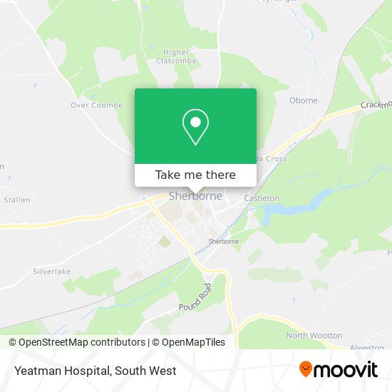 Yeatman Hospital map