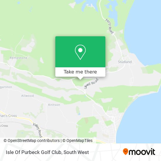 Isle Of Purbeck Golf Club map