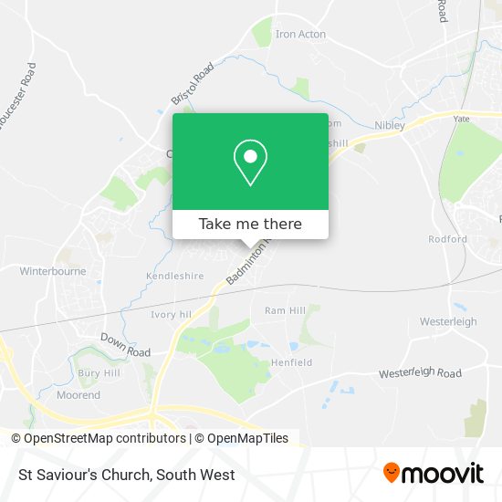 St Saviour's Church map