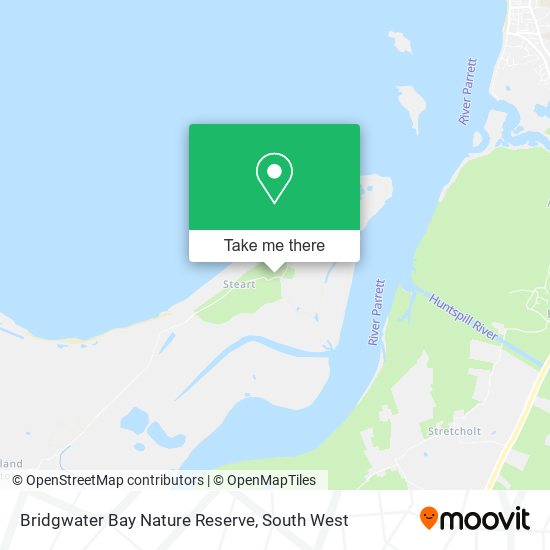 Bridgwater Bay Nature Reserve map