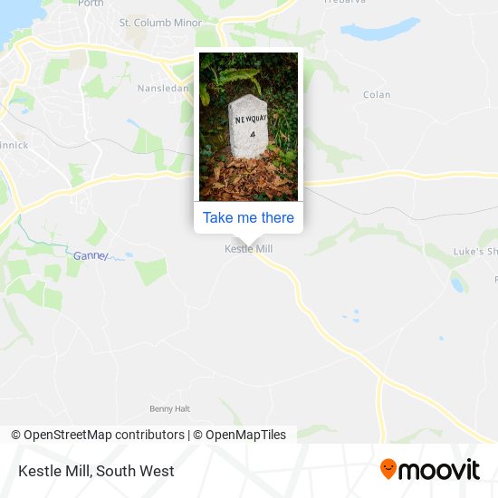 Kestle Mill map