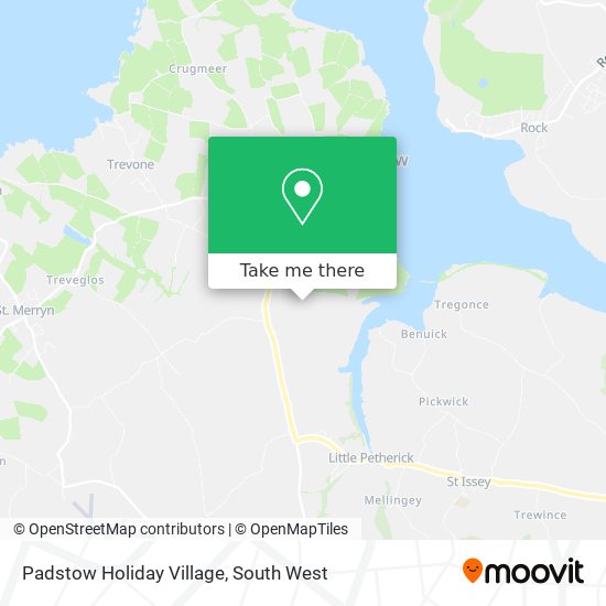 Padstow Holiday Village map