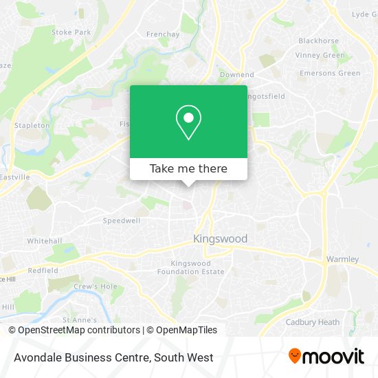 Avondale Business Centre map