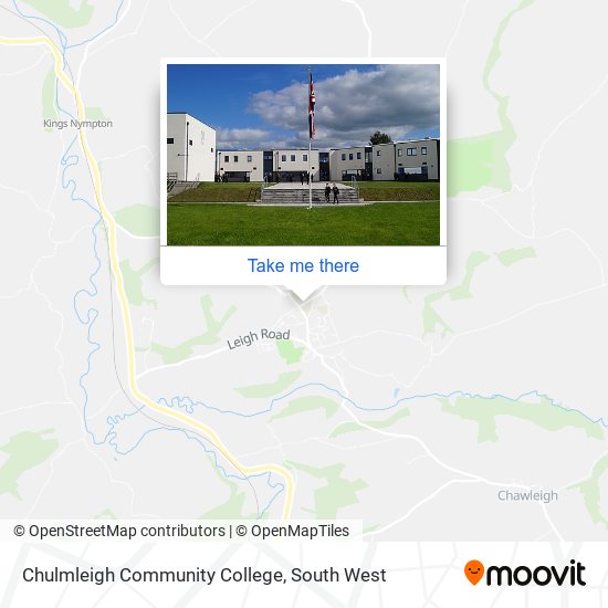 Chulmleigh Community College map