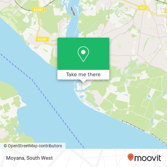 Moyana map