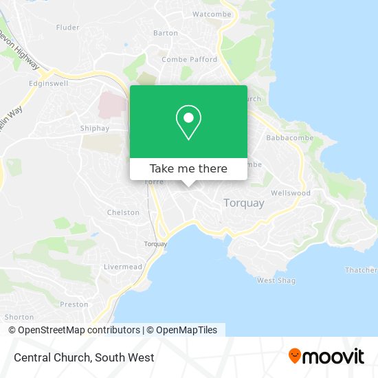 Central Church map