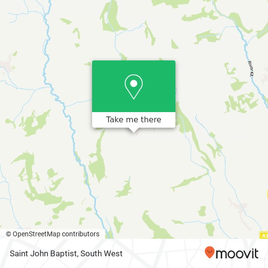 Saint John Baptist map