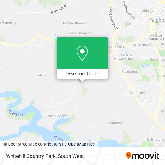 Whitehill Country Park map