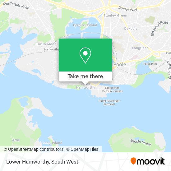 Lower Hamworthy map