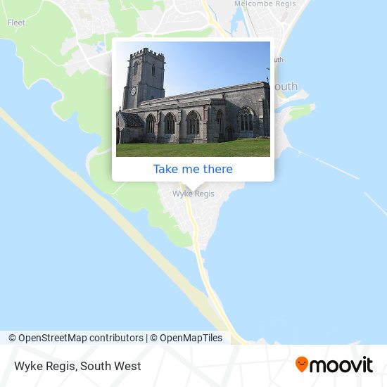 Wyke Regis map