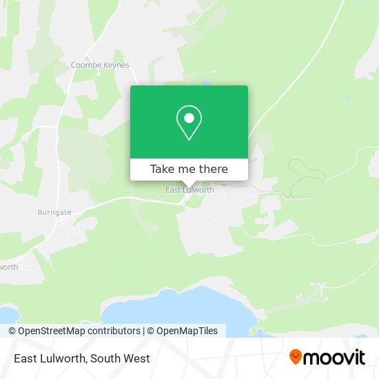 East Lulworth map