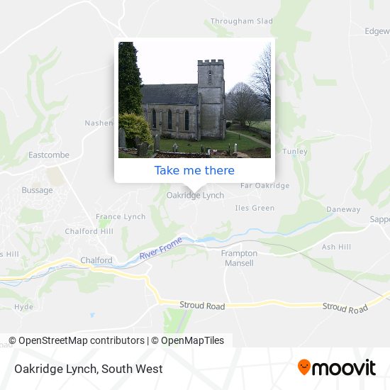 Oakridge Lynch map