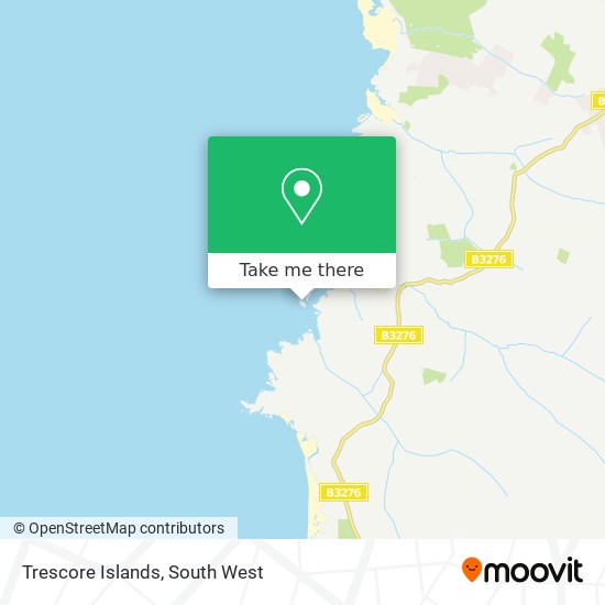 Trescore Islands map