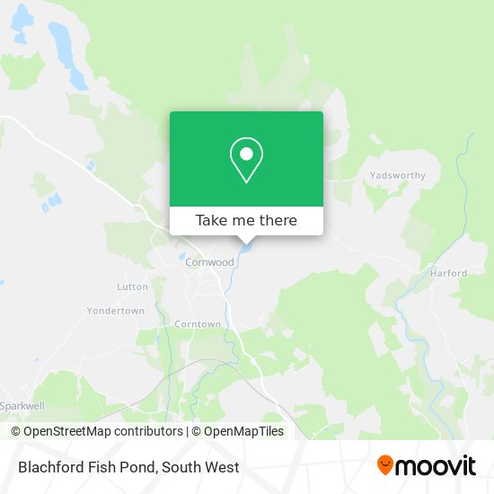 Blachford Fish Pond map