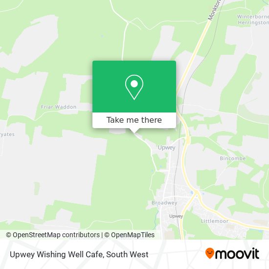 Upwey Wishing Well Cafe map