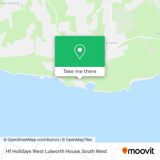 Hf Holidays West Lulworth House map