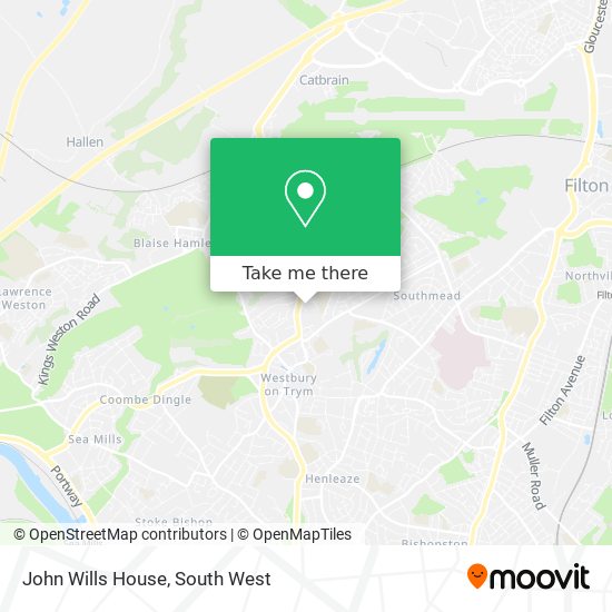 John Wills House map