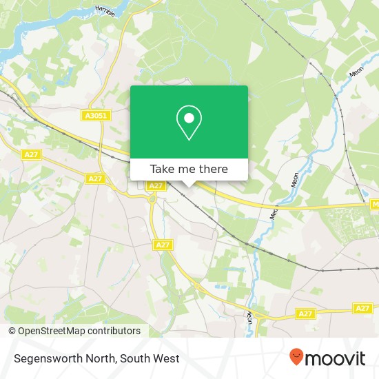 Segensworth North map