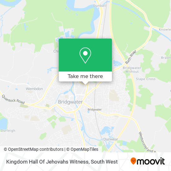 Kingdom Hall Of Jehovahs Witness map