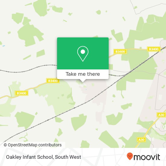 Oakley Infant School map
