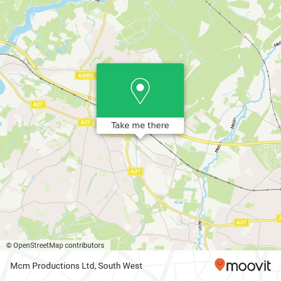 Mcm Productions Ltd map