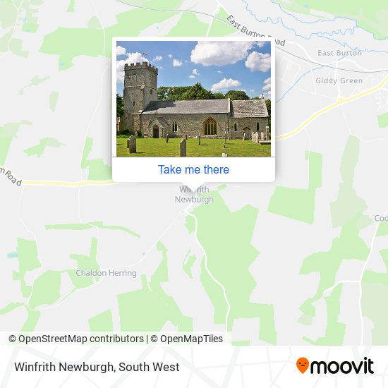 Winfrith Newburgh map