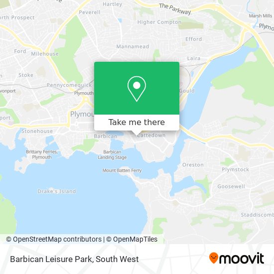Barbican Leisure Park map