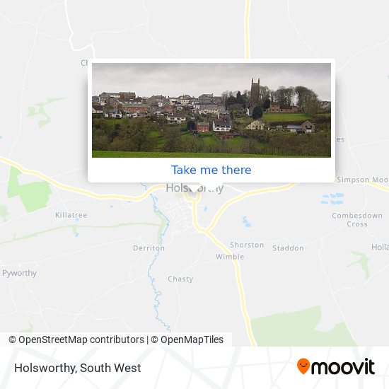 Holsworthy map