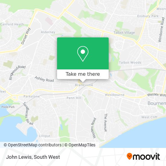 John Lewis map