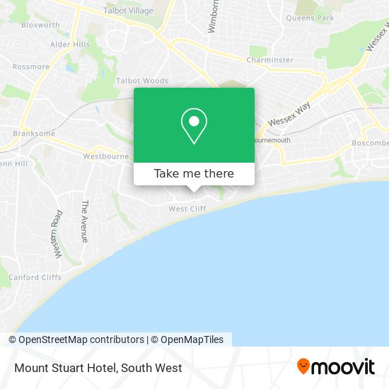 Mount Stuart Hotel map