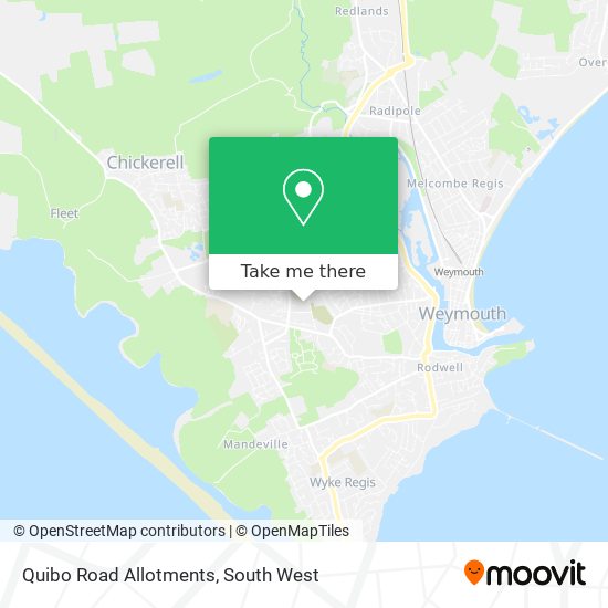 Quibo Road Allotments map