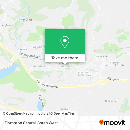 Plympton Central map
