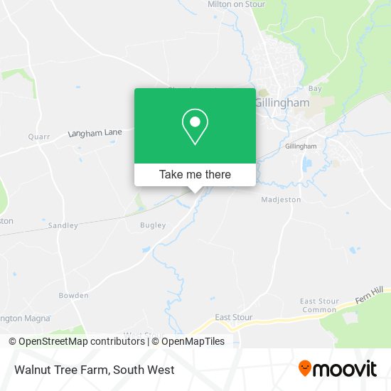 Walnut Tree Farm map