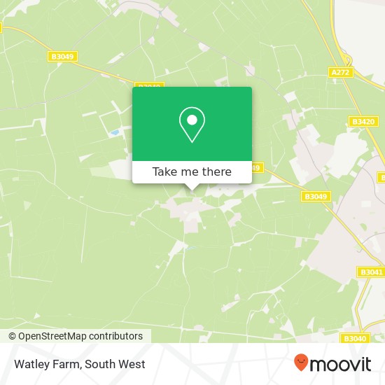 Watley Farm map