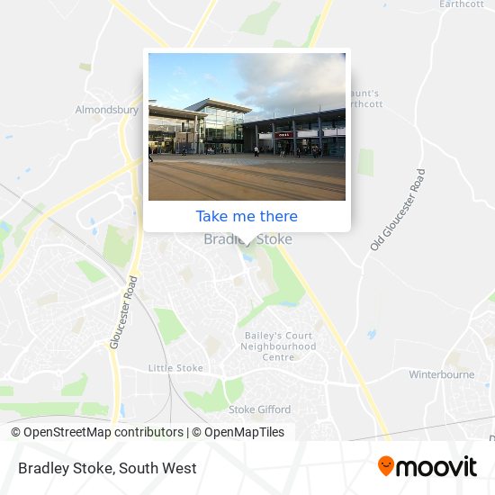 Bradley Stoke map