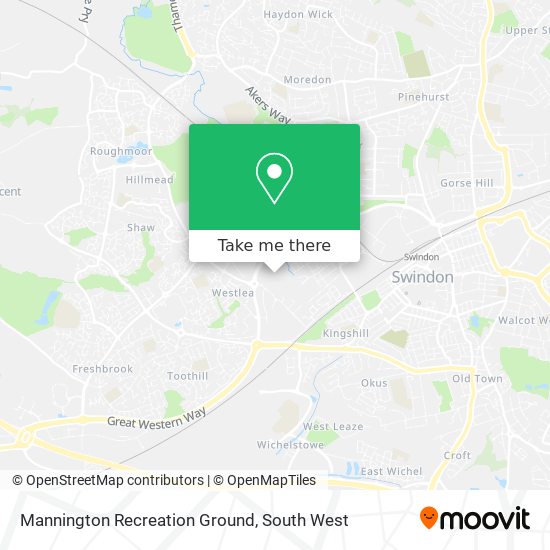 Mannington Recreation Ground map