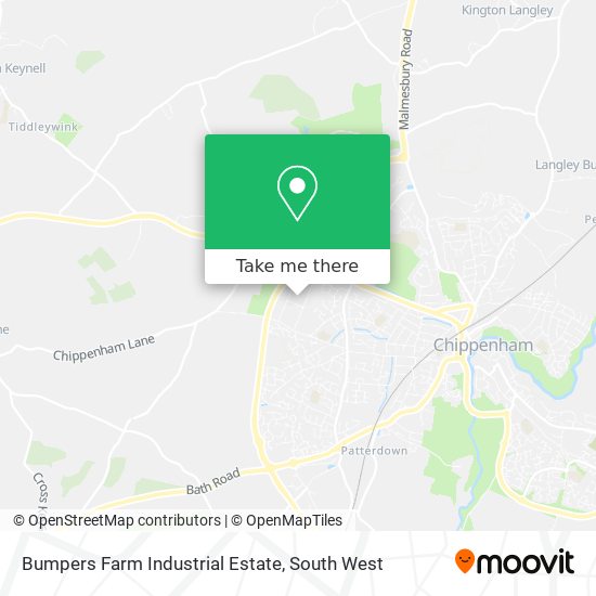 Bumpers Farm Industrial Estate map