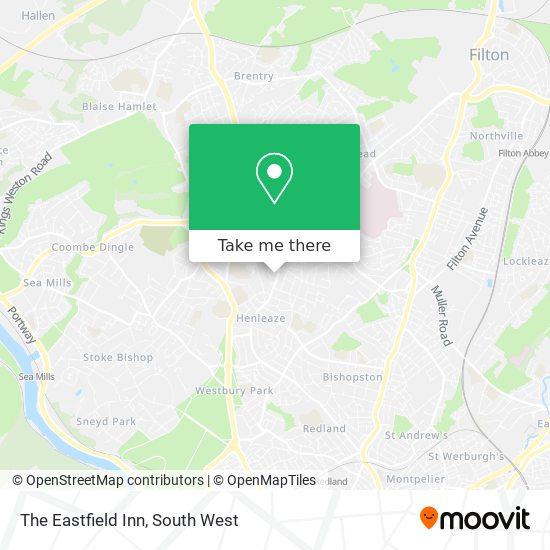 The Eastfield Inn map