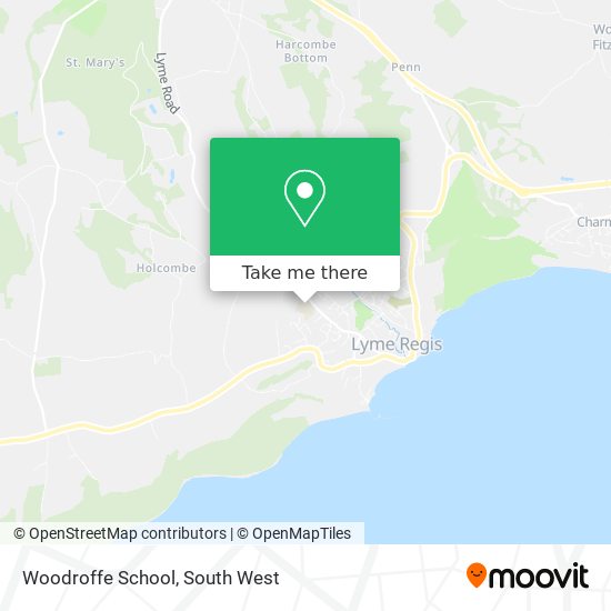 Woodroffe School map