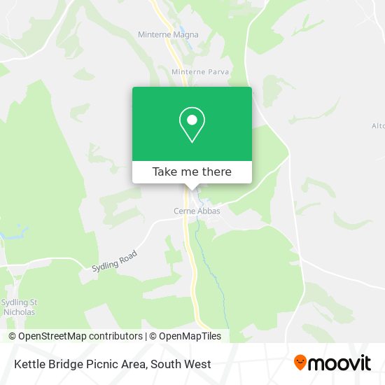 Kettle Bridge Picnic Area map