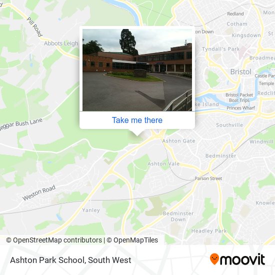 Ashton Park School map
