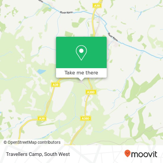 Travellers Camp map