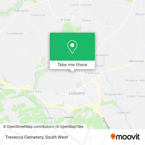 Trevecca Cemetery map