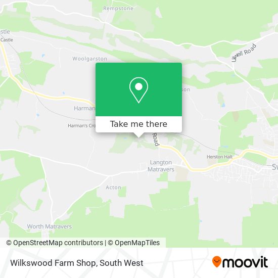 Wilkswood Farm Shop map