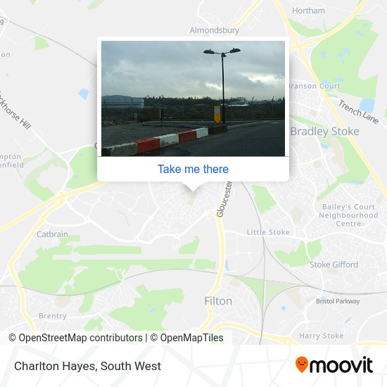 Charlton Hayes map