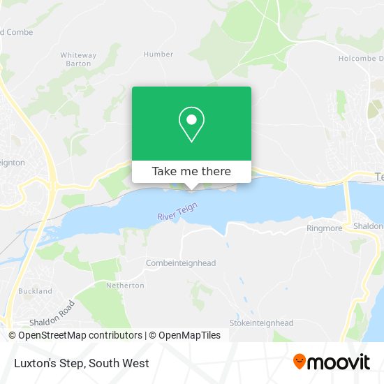 Luxton's Step map