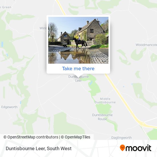 Duntisbourne Leer map