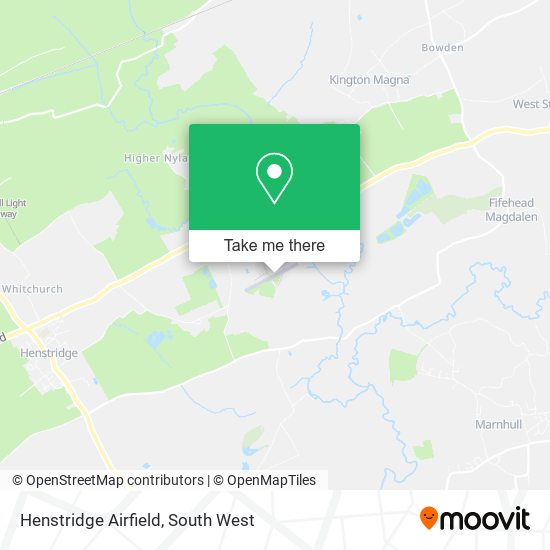 Henstridge Airfield map