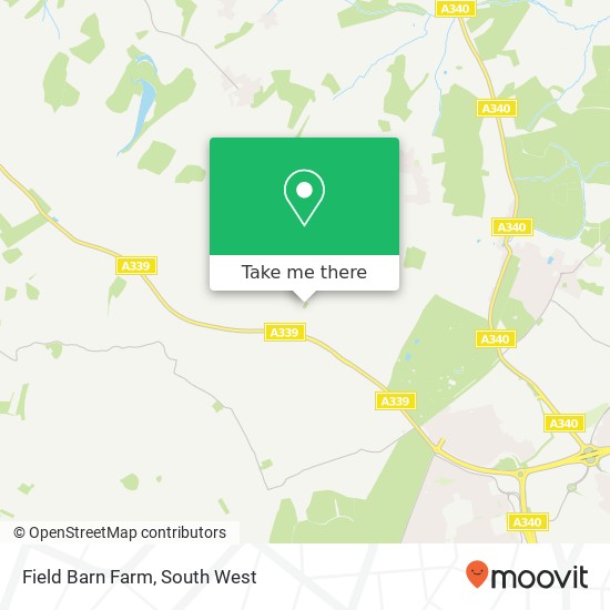 Field Barn Farm map