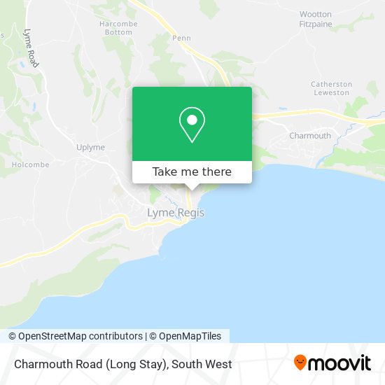 Charmouth Road (Long Stay) map